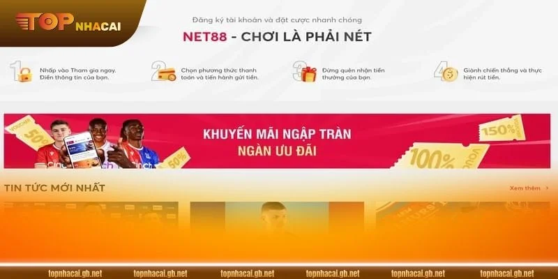 Đánh giá của người chơi về sàn cược NET88.