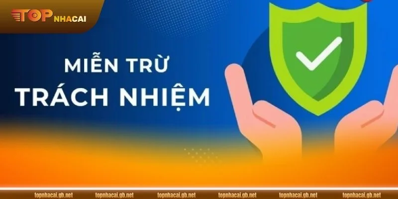 Hướng dẫn người chơi tuân thủ chính sách miễn trừ trách nhiệm tại sân chơi.