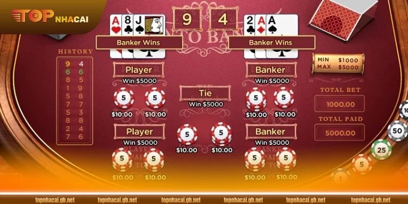 Lời khuyên khi soi cầu Baccarat tại sàn cược game bài trực tuyến.
