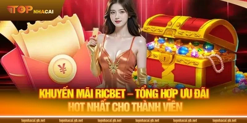 RICBET khuyến mãi thường tung ra những ưu đãi vô cùng hấp dẫn.