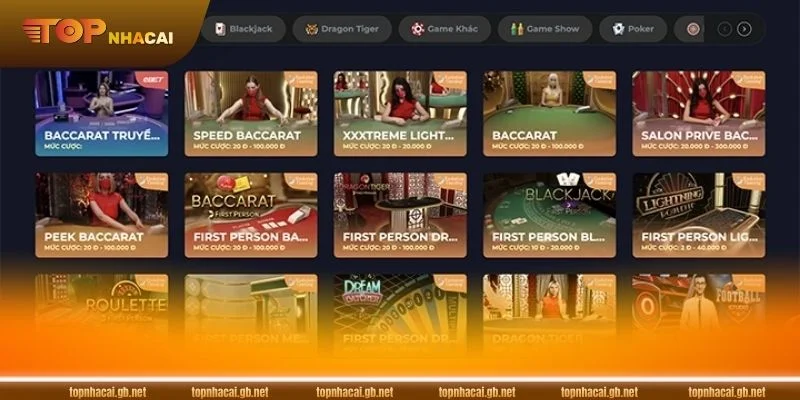 Tuyển tập bộ môn ăn tiền cuốn hút cho bet thủ SOC88.