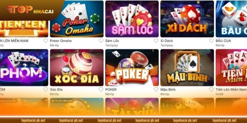 Hệ thống trò chơi tại BIN88 được chọn lọc kỹ lưỡng, có tỉ lệ thắng công bằng.