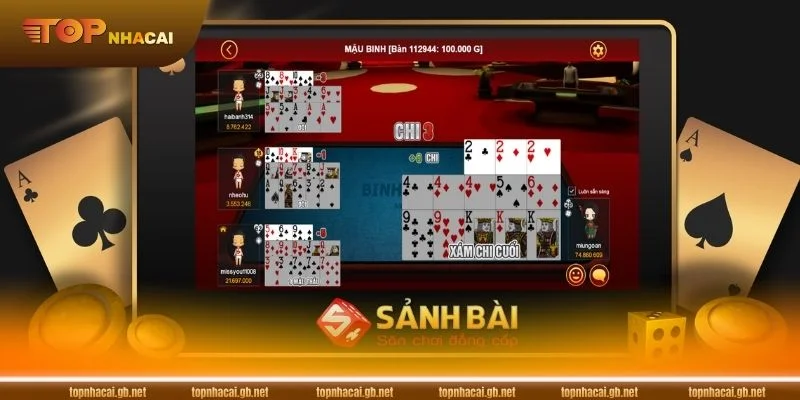 Sảnh game bài là nơi kỹ năng và bản lĩnh cá nhân là yếu tố quyết định chiến thắng.